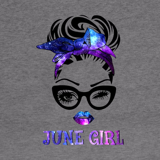 June Girl Galaxy by Vladis